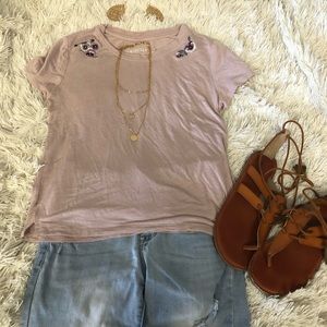 Aeropostale Seriously Soft Pink T-Shirt